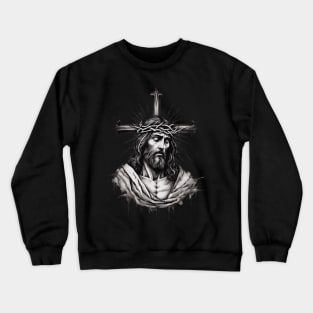 Jesus Christ Love Your Neighbour as Yourself Crewneck Sweatshirt